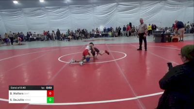 70 lbs Consi Of 8 #2 - Blaze Walters, Saxton vs Savino DeJuliis, Monongahela