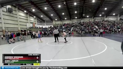 100 lbs Cons. Round 3 - Koen Labrum, Sons Of Atlas vs Andrew Winward, Davis Wrestling Club