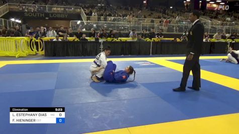 LAYSLA ESTEPHANY DIAS BARBOSA vs FIONA HIENINGER 2024 Pan Jiu Jitsu IBJJF Championship