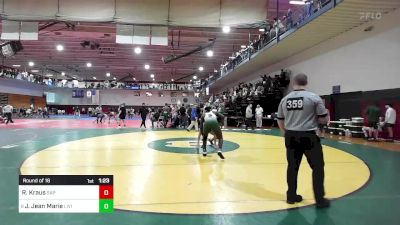 190 lbs Round Of 16 - Ron Kraus, St. Augustine Prep vs Joseph Jean Marie, Livingston