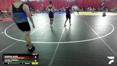 147-148 B Round 2 - Hudson Good, Pequot Lakes/Pine River Backus vs Peter Carroll, Park Rapids