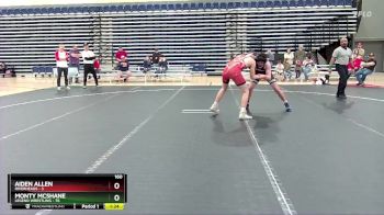 160 lbs Round 9 (10 Team) - Aiden Allen, Riverheads vs Monty McShane, Legend Wrestling