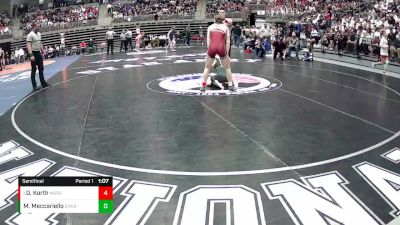 Semifinal - Drew Korth, Morgan vs Merritt Meccariello, Emery