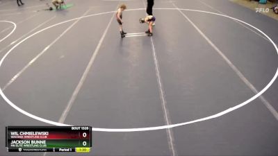 Cons. Semi - Jackson Bunne, MN Elite Wrestling Club vs Wil Chmielewski, Waconia Wrestling Club