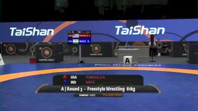 Nathan Tomasello, USA vs Ravi Kumar, IND