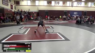 113 lbs Round 2 - Gavin Landers, Denver vs Tristan Stoeser, Harrisburg