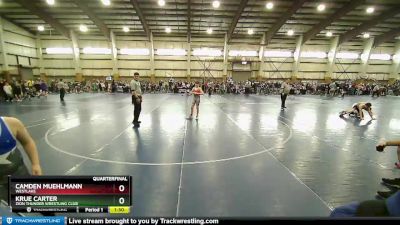 105 lbs Quarterfinal - Camden Muehlmann, Westlake vs Krue Carter, Zion Thunder Wrestling Club