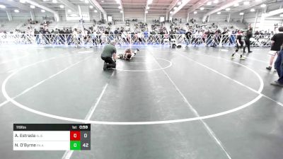 119 lbs Rr Rnd 3 - Aiden Estrada, Team Alien Spaceship vs Neve O'Byrne, PA Alliance White