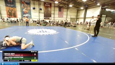 100 lbs Rd# 9- 2:15pm Saturday Final Pool - Bryce Siem, Minnesota Funky Singlets vs GrAyson Hostetter, PA Gold