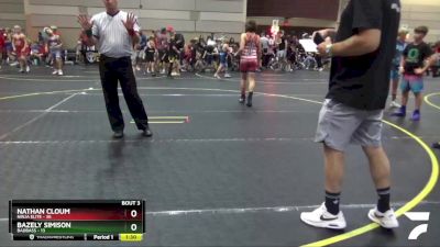 125 lbs Round 1 (6 Team) - Nate Wheeler, BadBass vs Landon Manger, Ninja Elite