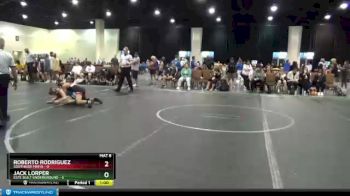 106 lbs Finals (2 Team) - Jack Lorper, Este Built Underground vs Roberto Rodriguez, Southside Mafia