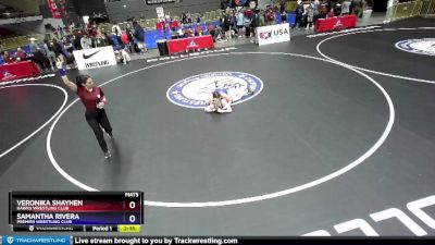 122 lbs Champ. Round 2 - Veronika Shayhen, Hawks Wrestling Club vs Samantha Rivera, Premier Wrestling Club