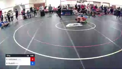 57 kg Cons 16 #1 - Diego Valdiviezo, Poway Wrestling vs Houston Rudisill, Sons Of Thunder Wrestling