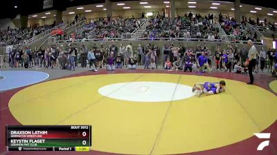 70 lbs Champ. Round 1 - Keystin Flaget, Lebanon Mat Club vs Draxson Lathim, Hermiston Wrestling