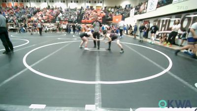 117 lbs Rr Rnd 1 - Hannah Mathis, Pryor Tigers vs Madison Wilkey, Jenks Trojan Wrestling Club