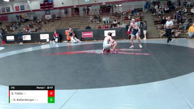 174 lbs Cons. Round 2 - Scott Kellenberger, Upper Iowa vs Dayton Fields, Newberry