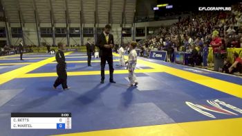 CHARLES MARTEL vs CILLIAN BETTS 2019 Pan Kids Jiu-Jitsu IBJJF Championship