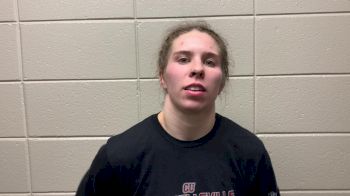 Abigal Nette after winning the 130 pound WCWA Championship