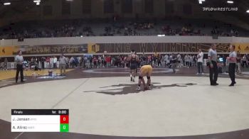 Match - Jaron Jensen, Wyoming vs Andrew Alirez, Northern Colorado with commentary