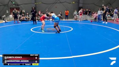 155 lbs Cons. Semi - Elizabeth Kovacs, WA vs Shawnnastasia Jackson, WA