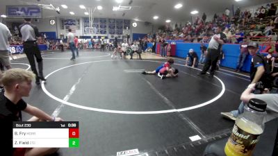 49 lbs Rr Rnd 4 - Boston Fry, Morrison Takedown Club vs Zachariah Field, Chandler Takedown Club