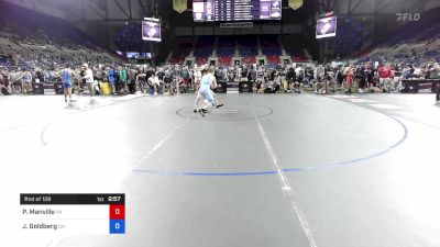 145 lbs Rnd Of 128 - Pierson Manville, Pennsylvania vs Jared Goldberg, Ohio