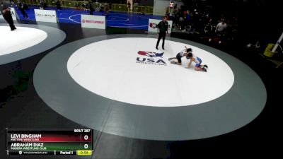 85 lbs Cons. Round 1 - Levi Bingham, MatTime Wrestling vs Abraham Diaz, Madera Wrestling Club