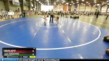 76 lbs Rd# 9- 2:15pm Saturday Final Pool - Shiloh Joyce, Double Champs vs Alex Huddleson, Minion Black