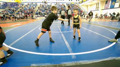 49 lbs Round Of 16 - Bryker Smith, Salina Wrestling Club vs Dean Mote, Skiatook Youth Wrestling