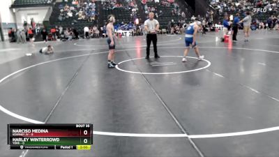 132 lbs Placement Matches (16 Team) - Harley Winterrowd, York vs Narciso Medina, Kearney JV