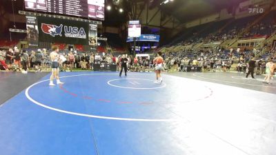 132 lbs Cons 64 #2 - Teegan Vasquez, Montana vs Reece Daniels, Pennsylvania