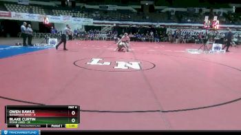 132 lbs Quarterfinals (16 Team) - Blake Curtin, Ocean Lakes vs Owen Rawls, Nansemond River