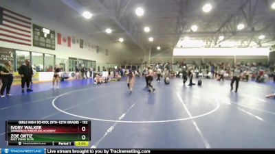 132 lbs Quarterfinal - Zoe Ortiz, East Idaho Elite vs Ivory Walker, Sanderson Wrestling Academy