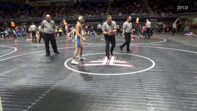 105 lbs Round Of 64 - Carson Hershner, Central York vs Maxton Mazzoni, Derry