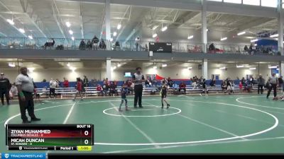 45 lbs Placement Matches (8 Team) - Ziyan Muhammed, Columbus Desales vs Micah Duncan, St. Edward