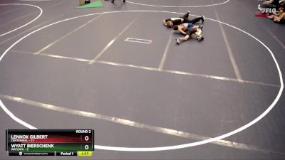 80 lbs Round 2 (4 Team) - Wyatt Bierschenk, Wayzata vs Lennox Gilbert, Centennial