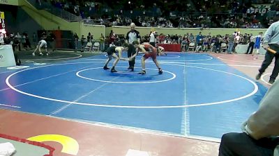 96 lbs Round Of 16 - Konrad Kosanke, Crossings Christian School vs Conner Chancellor, Salina Wrestling Club