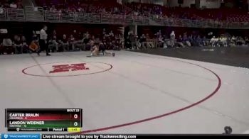 152 lbs Round 6 (8 Team) - Landon Weidner, Hastings vs Carter Braun, Columbus