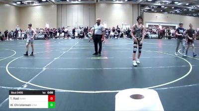 123 lbs Consi Of 16 #1 - Tiago Rael, Sunkids vs Wyatt Christensen, Syracuse WC