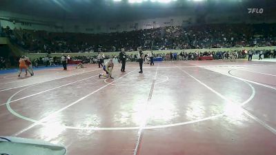 200 lbs Round Of 64 - James Higgins, El Reno vs Gunner Goddard, Tuttle