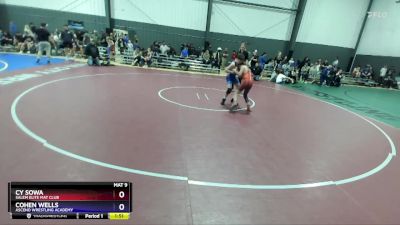 108 lbs Round 5 - Cy Sowa, Salem Elite Mat Club vs Cohen Wells, Ascend Wrestling Academy