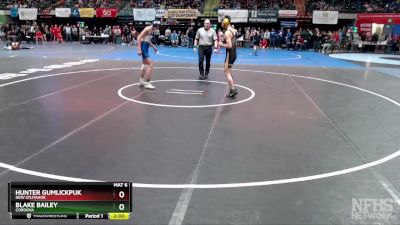 125 lbs Champ. Round 1 - Hunter Gumlickpuk, New Stuyahok vs Blake Bailey, Cordova