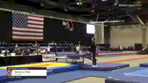 Terence jr. Petit - Double Mini Trampoline, Elmwood - 2021 USA Gymnastics Championships