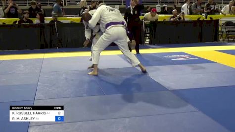 KERRY RUSSELL HARRIS vs ROBERT M. ASHLEY 2024 Pan Jiu Jitsu IBJJF Championship