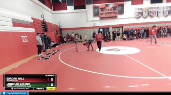 84 lbs Round 3 - Lorenzo Castro, Moses Lake Wrestling Club vs Jordan Hall, Washington