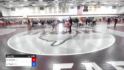 220 lbs Semifinal - Scott Schlett, D.C. TRAINED vs Joseph Toner, Iron WC