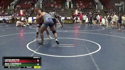 220 lbs Round 2 (4 Team) - Jacob Britten, Dirty Dozen Team vs Iban Contreras, Michigan Cobras