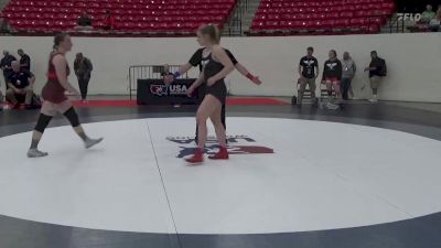 68 kg Cons 8 #1 - Taylor Cutler, Michigan vs Liv Wieber, The Factory Wrestling Club