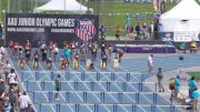 High School Women's 100m Hurdles Aau Junior Olympics, Finals 3 - Age 17-18