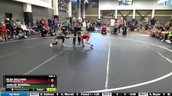 58 lbs Round 2 (4 Team) - Elsa Sullivan, Grand View WC vs Hadlee Worrell, Braided Brutes